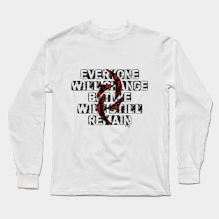 The silence Long Sleeve T-Shirt